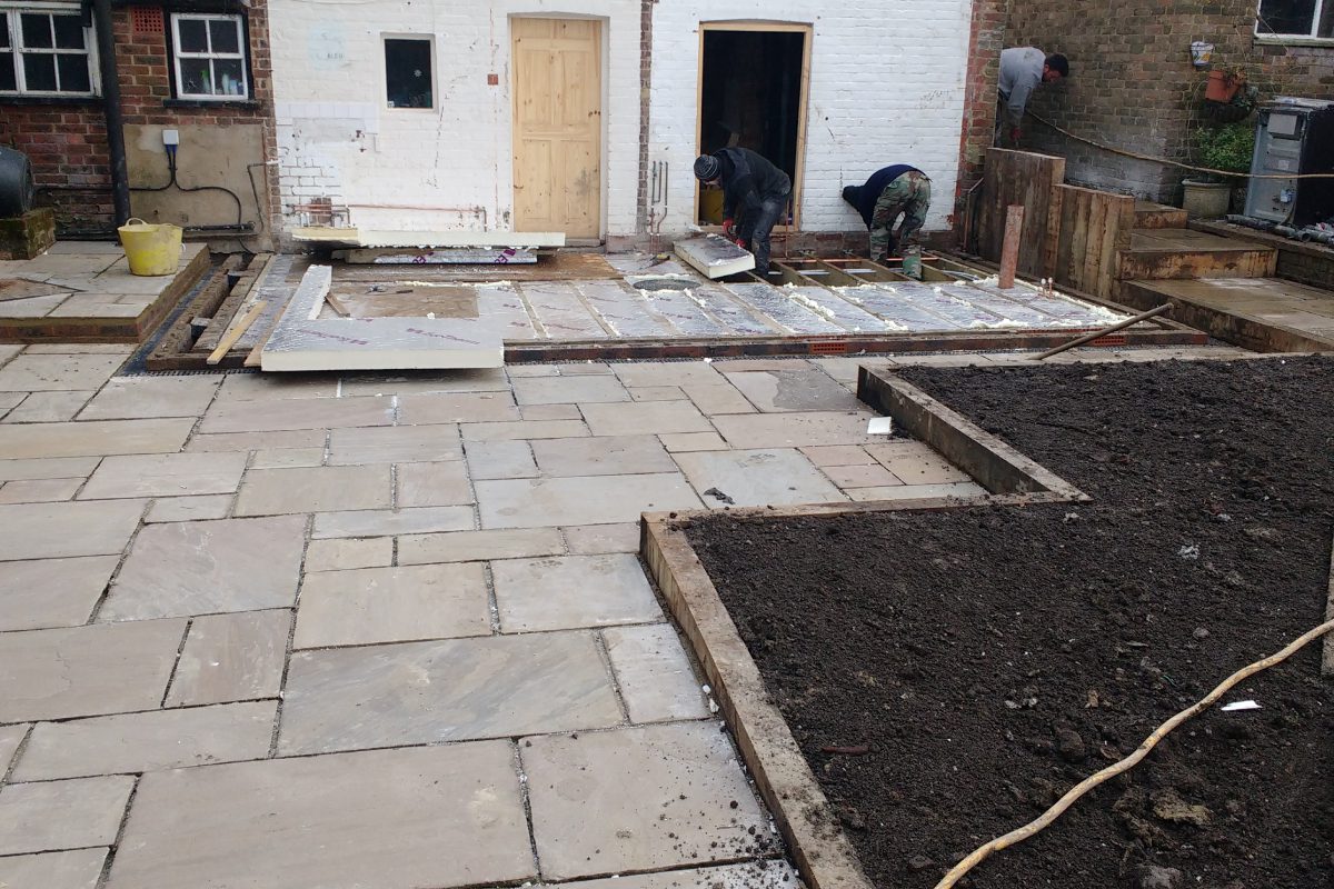 Groundworks project in Lewes