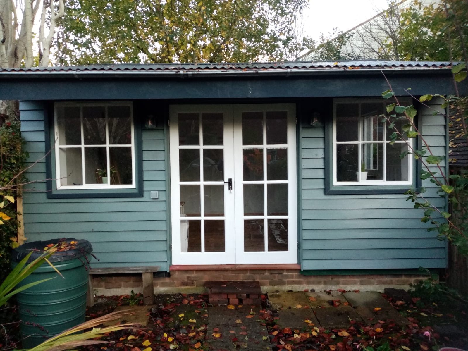 Garden room project in Lewes