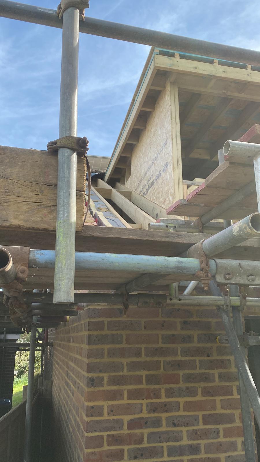 Roof conversion detail photo